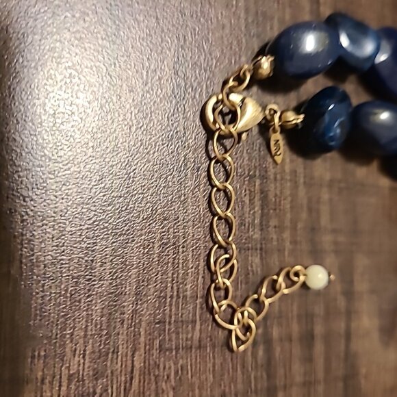 Avon NRQ Signed Multi-Color Acrylic Faux Stone Bead Necklace Ladies Vintage 30" - Picture 4 of 5